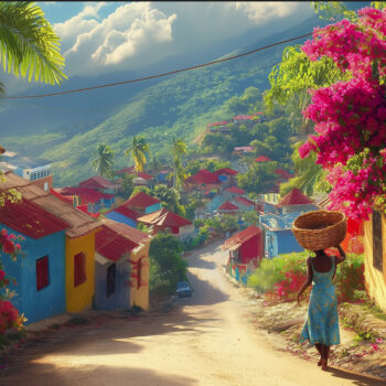 A beautiful painting of Haiti.
